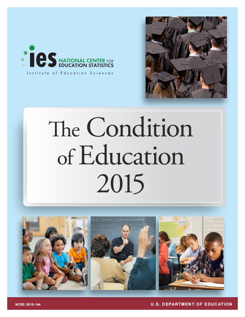 美国教育部：The Condition of Education 2015（英文版）