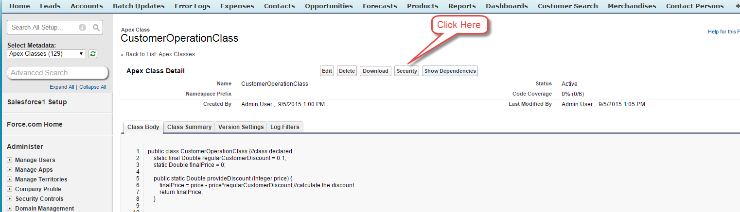 CustomerOperationClass