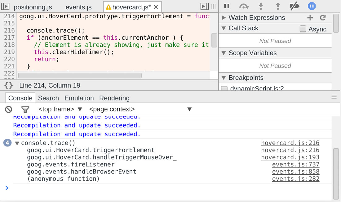如何在Chrome中高效调试本地JavaScript代码？