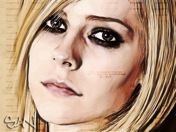 Photoshop把美女图片转为强质感油画效果