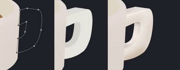 Photoshop制作一杯浓香的热咖啡