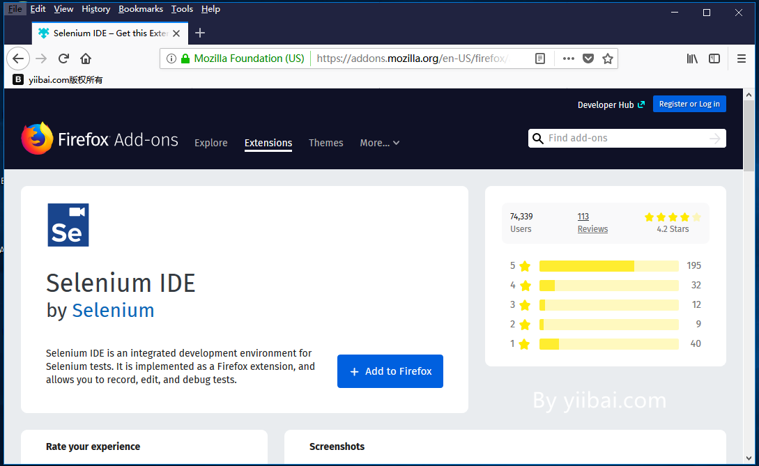 Selenium ide selenium bootwiki