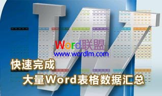 Word2007文档里面如何批量搞定表格数据的汇总工作