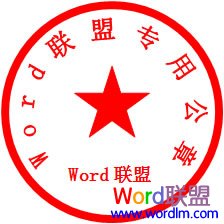 Word制作公章的效果