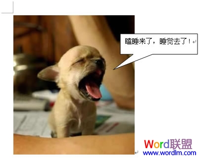 插入矩形标注效果