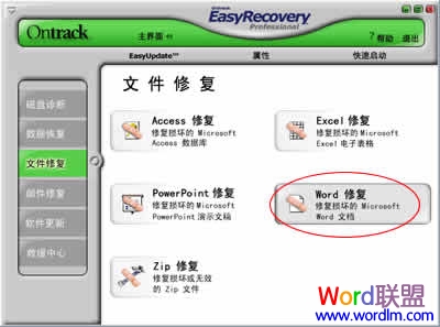 Word文档乱码修复软件（1）EasyRecovery