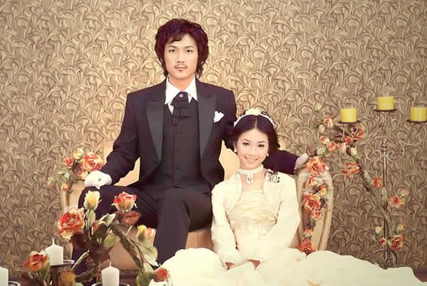 Photoshop经典调色教程：皇宫柔情古典调