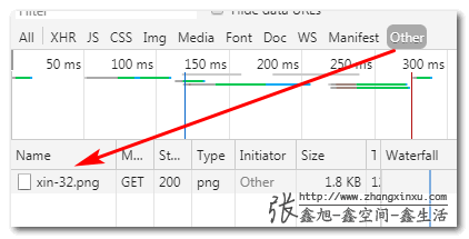 Chrome请求32x32尺寸图标