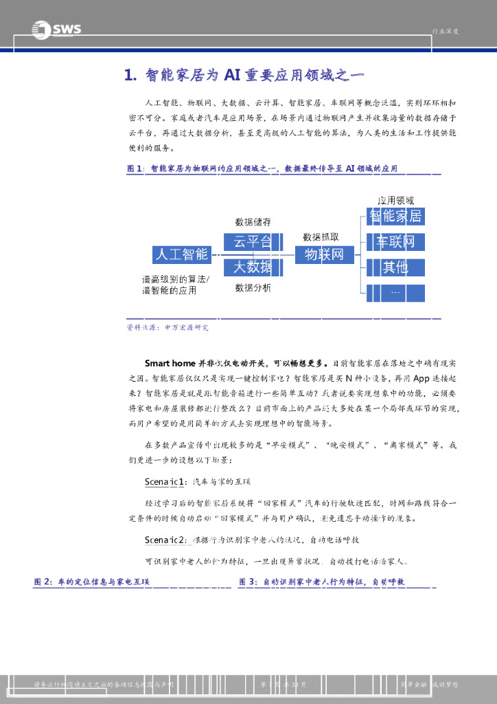 申万宏源：人工智能的新钟声，智能家居时代来临_第7页
