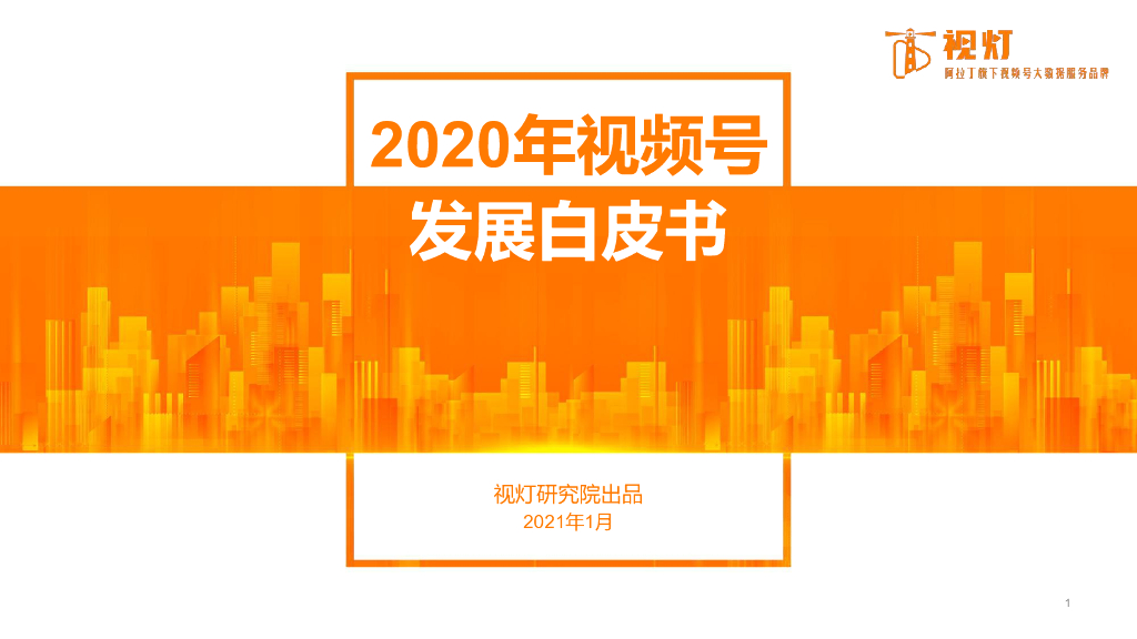 视灯数据：2020视频号发展白皮书