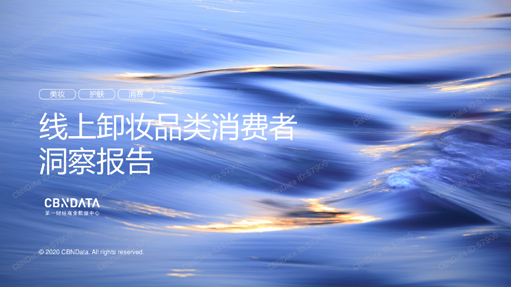 CBNData：线上卸妆品类消费者洞察报告