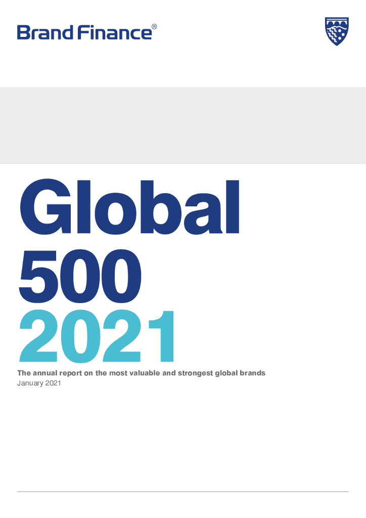 Brand Finance：2021年全球品牌500强（英文版）
