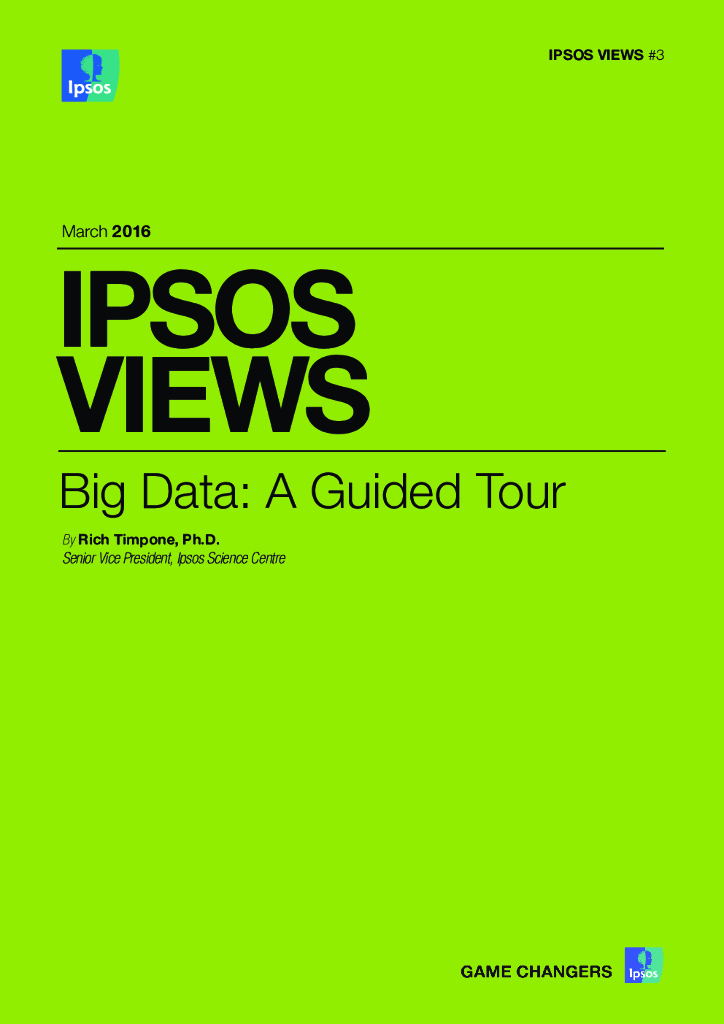 益普索：Big Data  A Guided Tour（英文版）