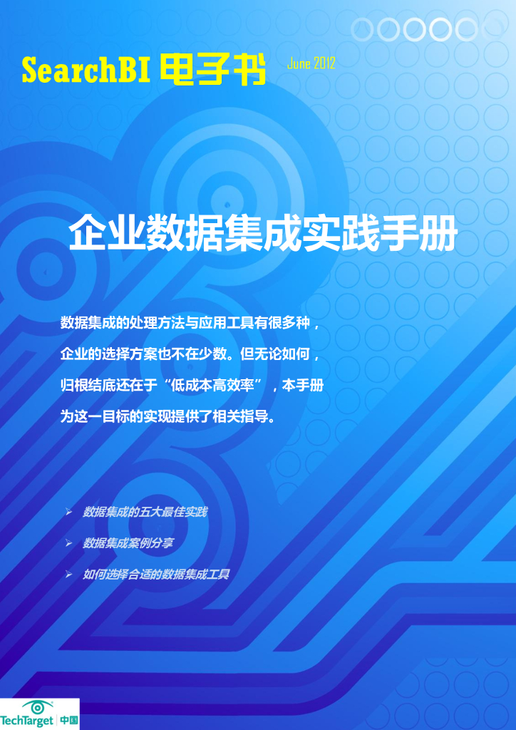 TechTarget：企业数据集成实践手册