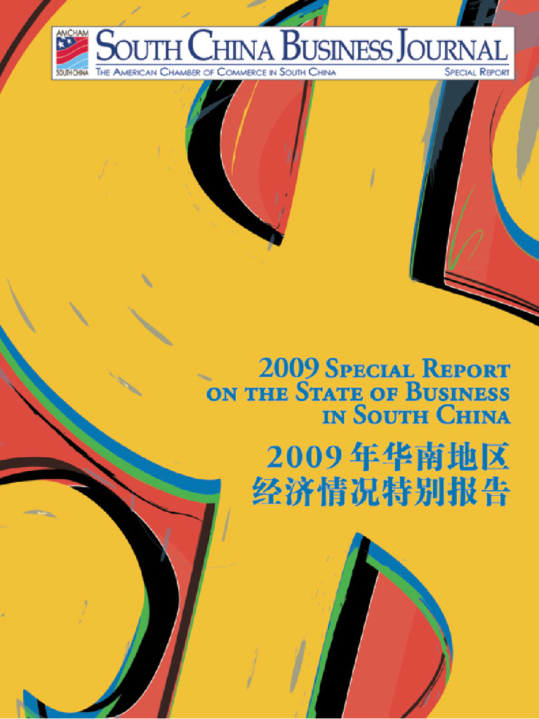 华南美国商会：2009年华南地区经济情况特别报告