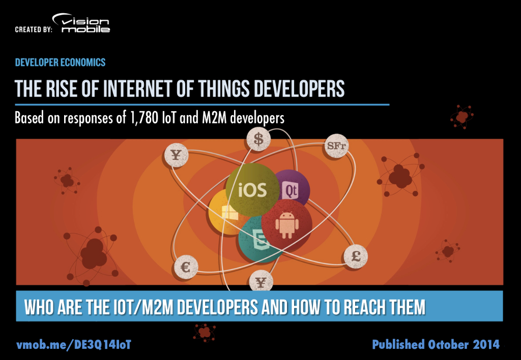 Visionmobile：2014年物联网开发人员调查报告【英文版】