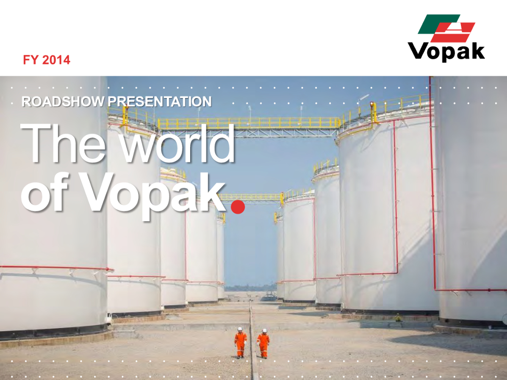 Vopak美国IPO上市路演PPT
