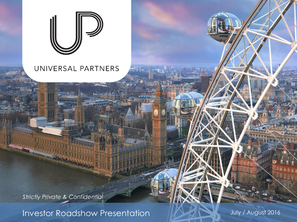 UniversalPartners美国IPO上市路演PPT