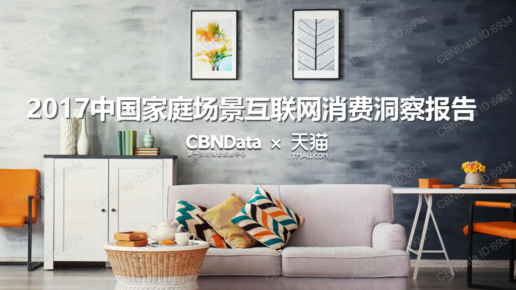CBNData&天猫：2017中国家庭场景互联网消费洞察报告