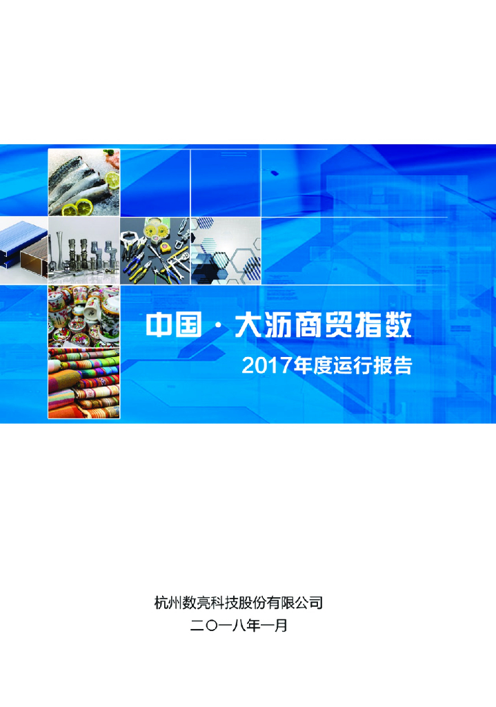 数亮科技：中国·大沥商贸指数2017年度运行报告