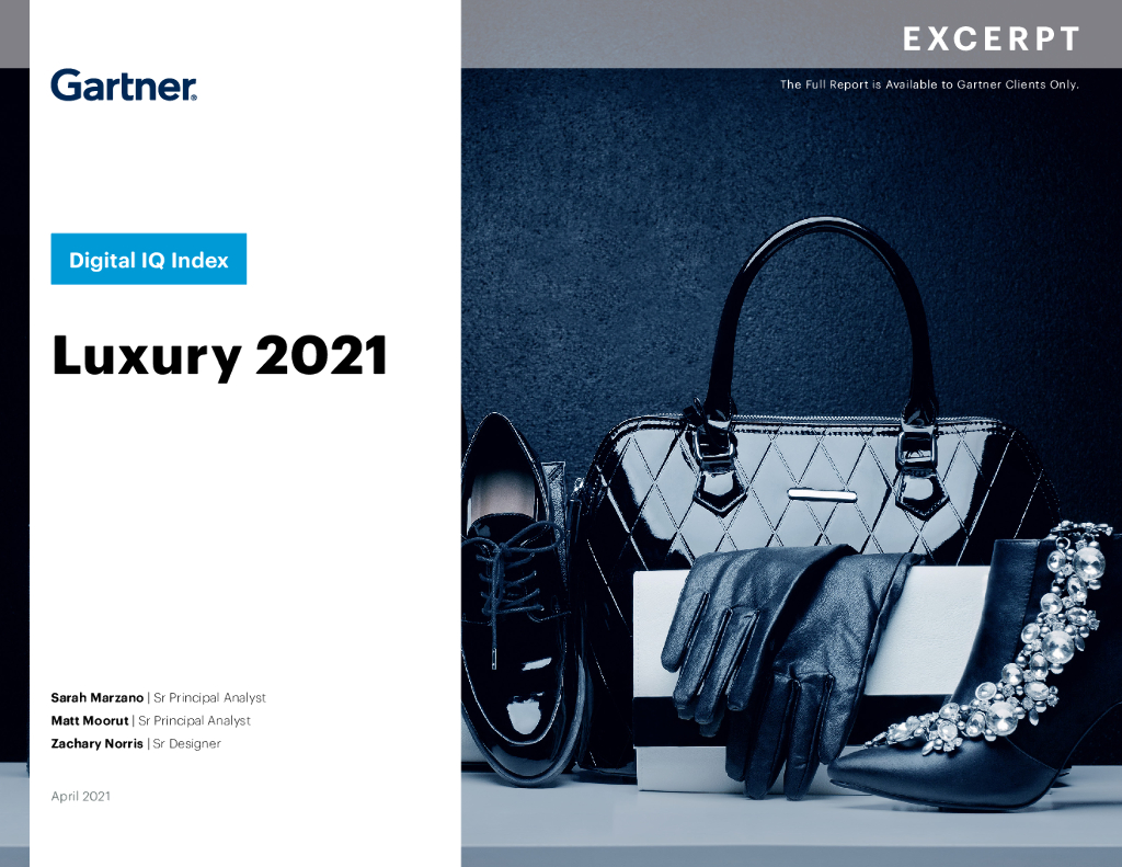 Gartner：2021奢侈品报告（英文版）