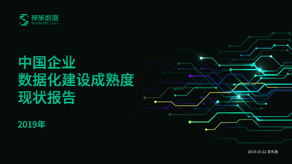 神策数据：中国企业数据建设成熟度现状报告