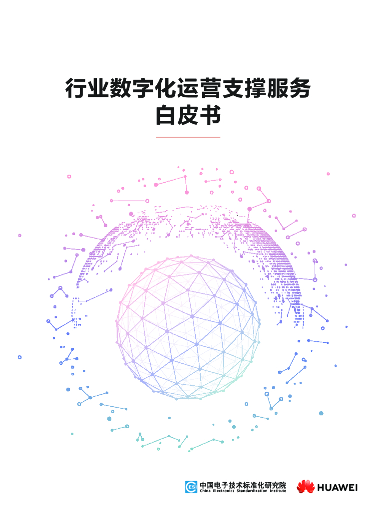 华为：行业<em>数<em>字化</em></em>运营支撑服务白皮书 海报