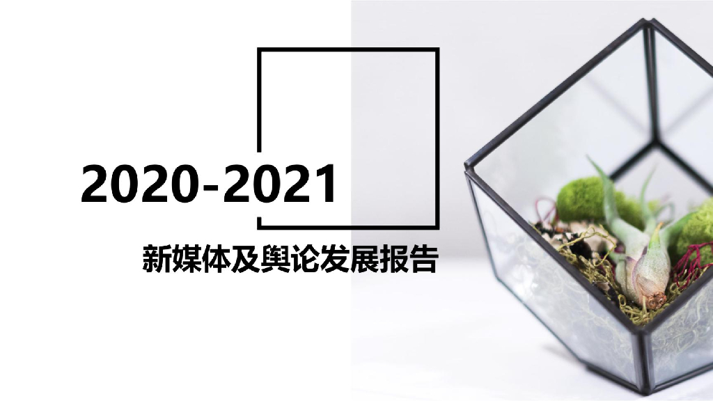 2020-2021新媒体及舆论发展报告