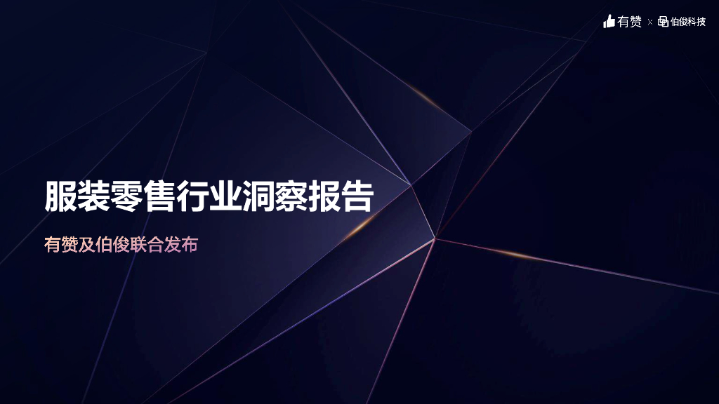 有赞&伯俊科技：服装零售行业洞察报告