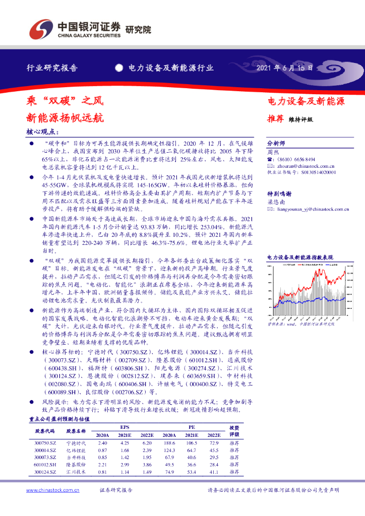 中国银河证券：乘“双<em>碳</em>”之风，新能源扬帆远航 海报