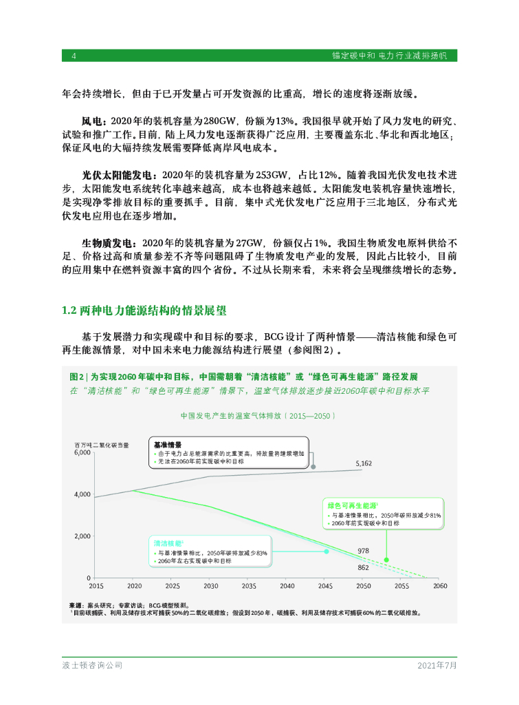波士顿咨询：锚定碳中和电力行业减排扬帆_第6页