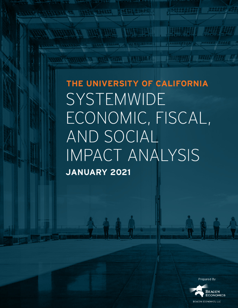 Beacon Economics：2021年加利福尼亚大学全系统经济、财政和社会影响分析报告（英文版）