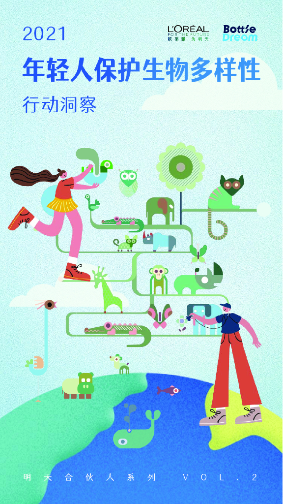 BottleDream&欧莱雅：2021年轻人保护生物多样性行动洞察