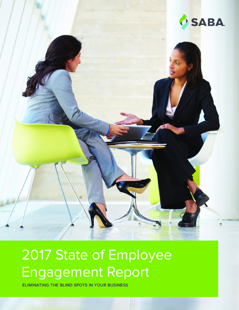 2017员工敬业度报告——2017 State of Employee Engagement Reportee Engagement Blind Spot（英文版）
