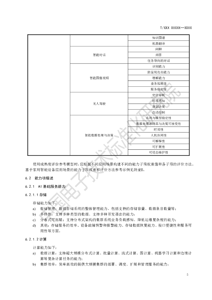 信息技术 人工智能 服务能力成熟度评价参考模型-团体标准_第8页