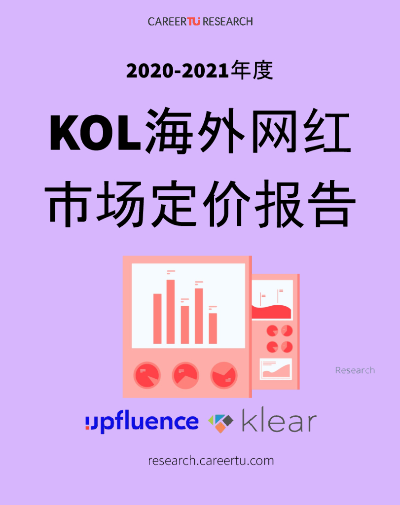 Careertu：2020-2021年度KOL海外网红市场定价报告