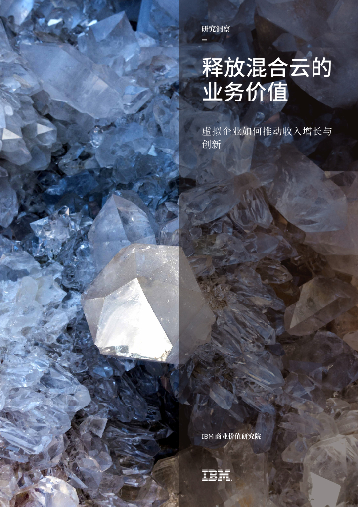 IBM 商业价值研究院：释放混合云的业务价值：虚拟企业如何推动收入增长与创新
