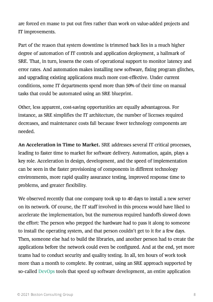 波士顿咨询：自动化和人工智能如何在IT运营中释放价值（英文版）_第8页