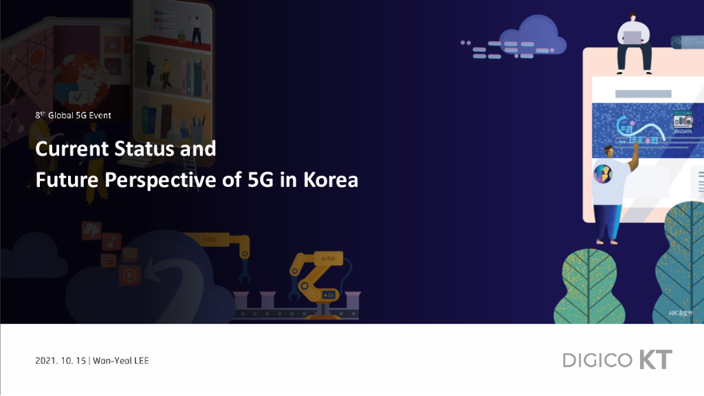 Current Status and  Future Perspective of 5G in Korea