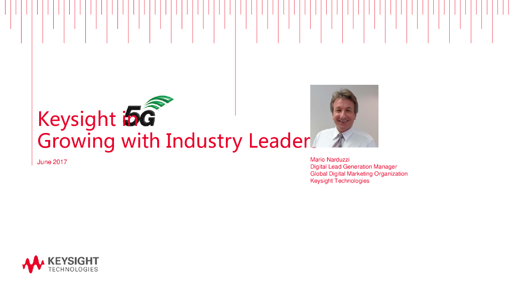 是德科技：是德科技5G测试，与5G产业共同成长