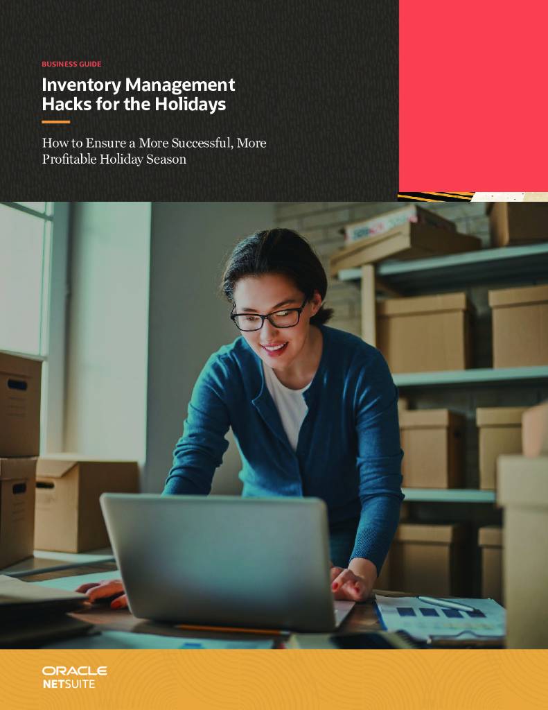 Oracle：Holiday Inventory Hacks to Drive Profits