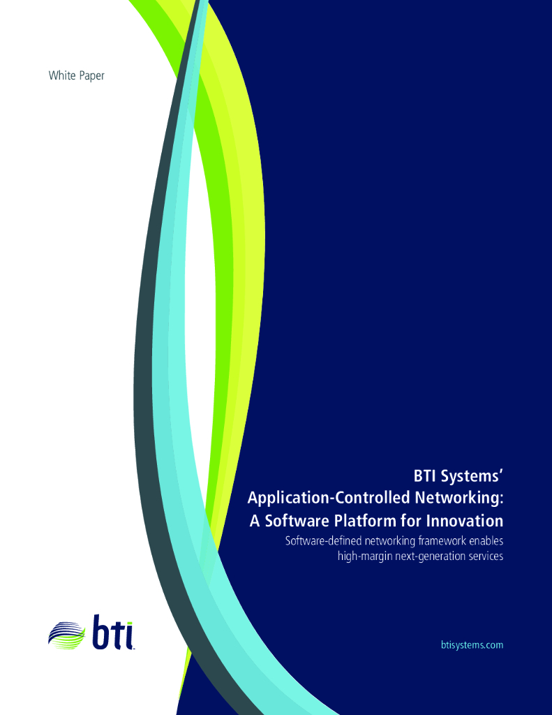 BTI系统应用控制网络：软件创新平台（英文版）