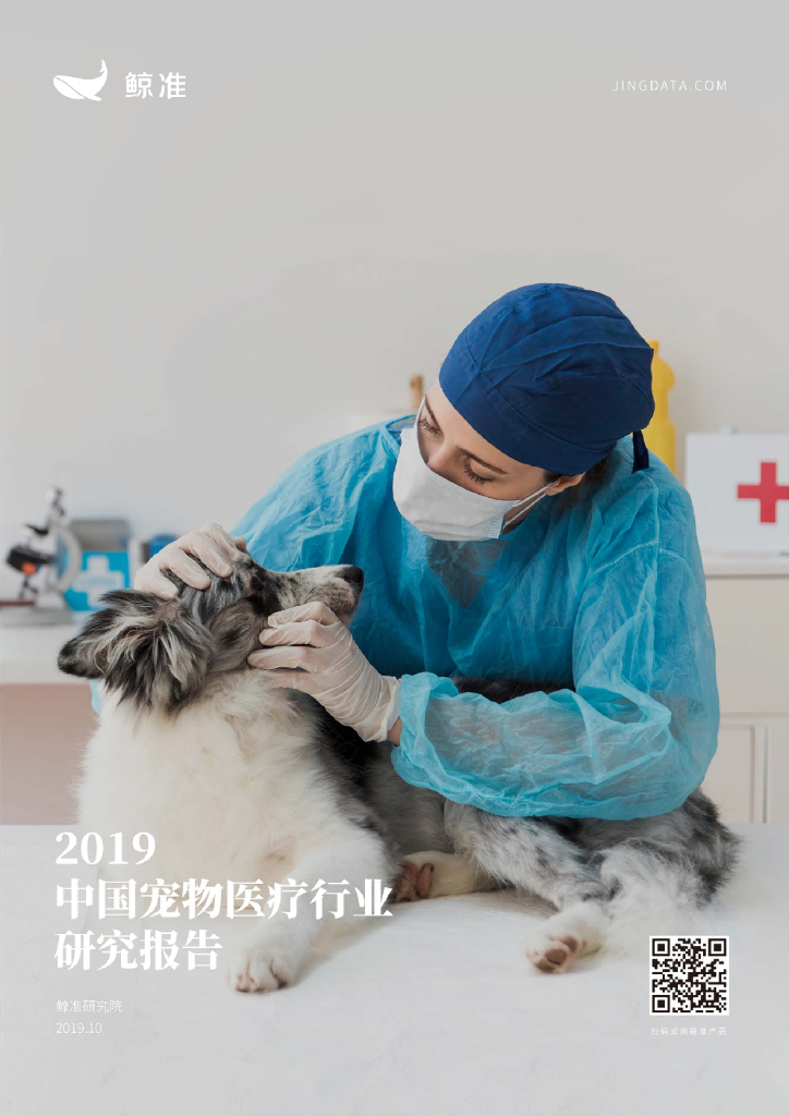 鲸准研究院：2019中国宠物医疗行业研究报告