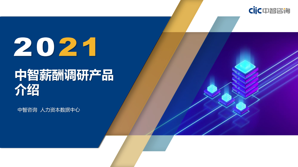 中智咨询薪酬调研产品介绍