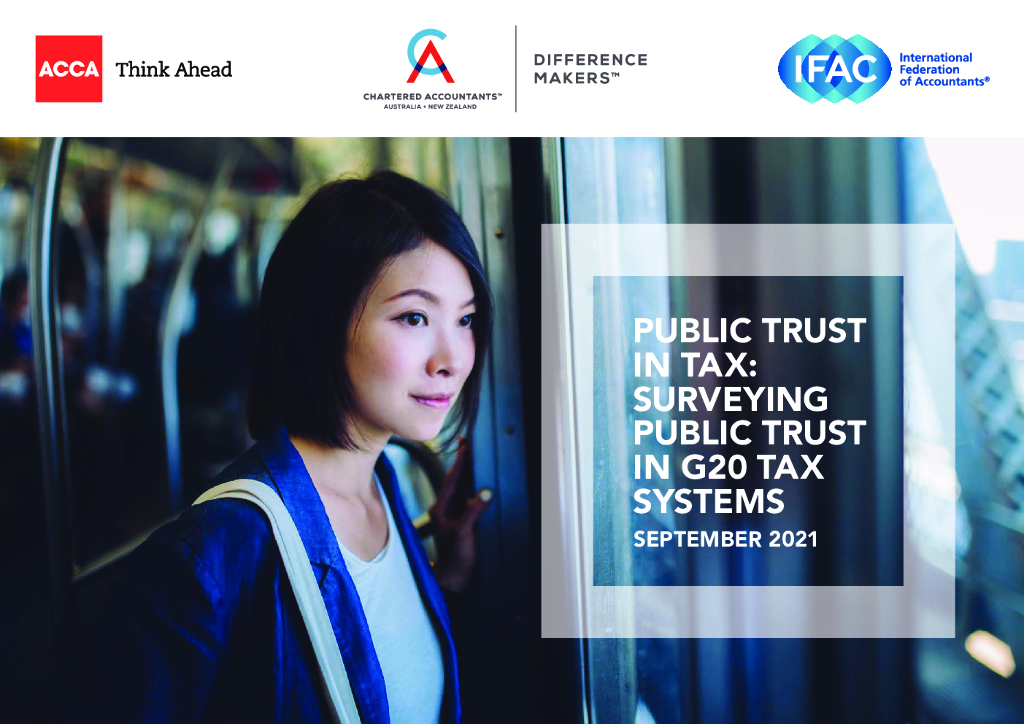 ACCA：G20公众税收信任度普查——G20国家民众对税收制度的信任程度（英文版）