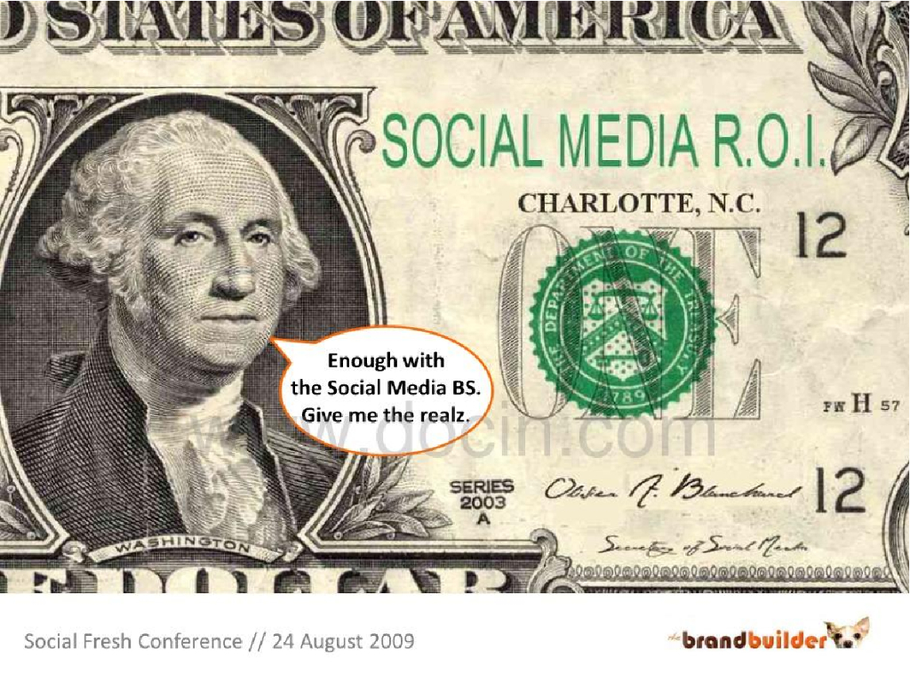 Social Media ROI