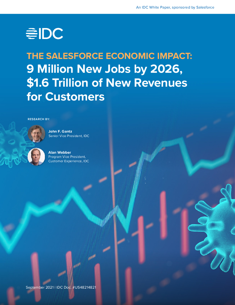 IDC：Salesforce经济影响报告（英文版）