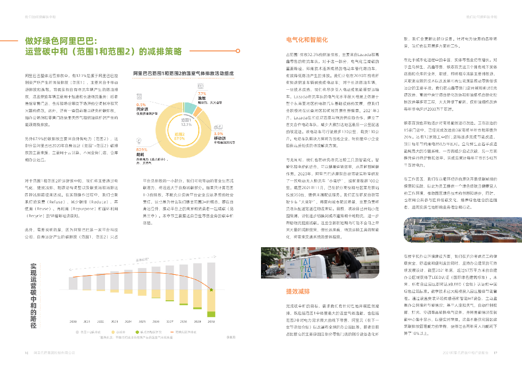 阿里巴巴碳中和行动报告2021_第9页