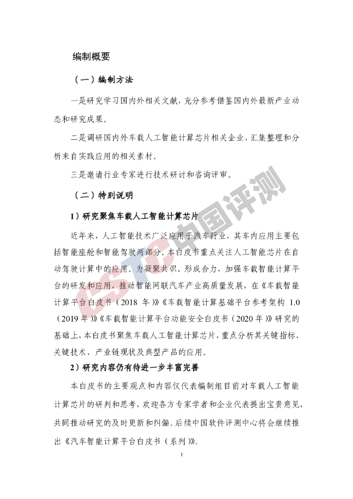 CSTC中国评测：车载人工智能计算芯片白皮书（2021年）_第6页