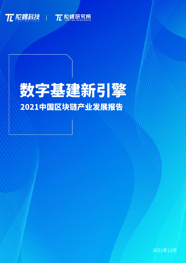 陀螺研究院：2021中国区块链产业发展报告